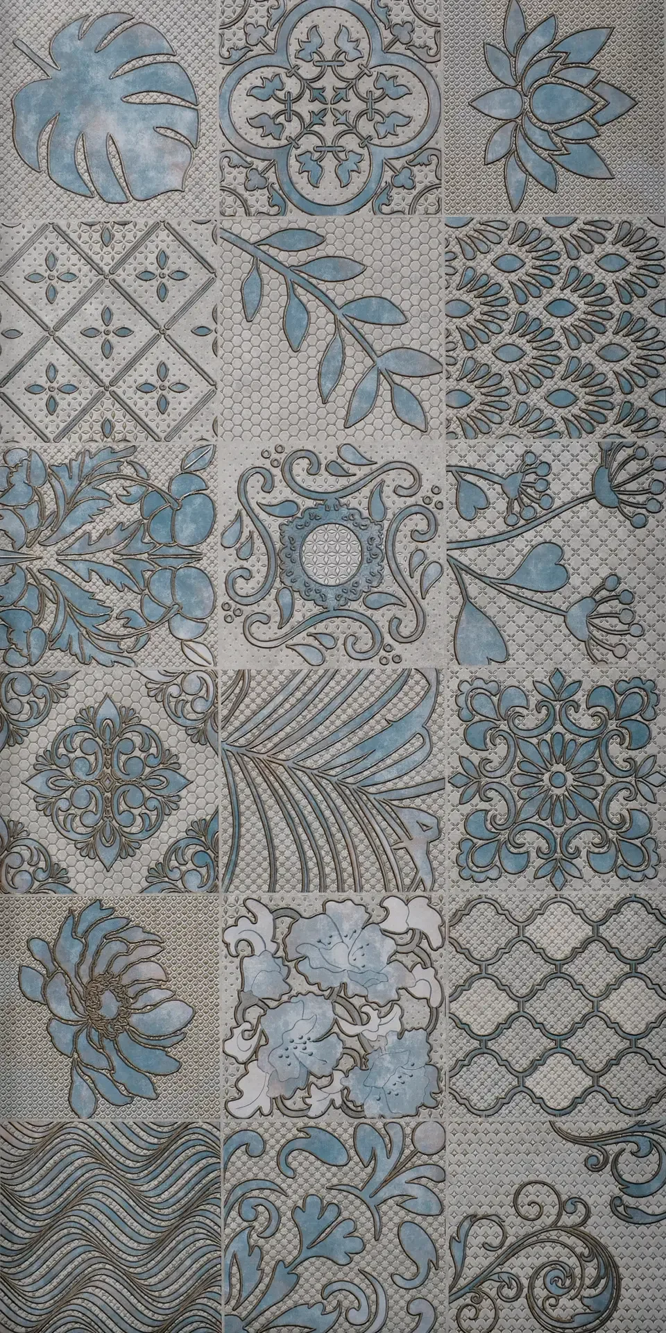 Azure Deco porcelain tile