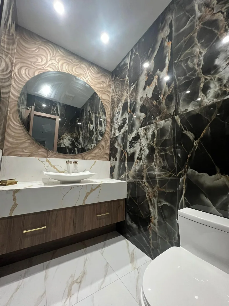 Powder room design